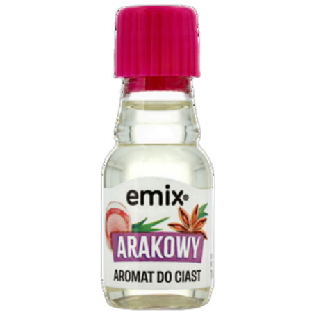 Aromat spożywczy do ciast, tortów, kremów arakowy emix 10 ml