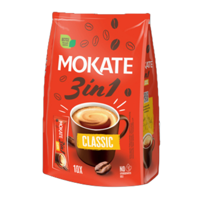 Napój Kawowy Mokate 3w1 Classic (10 x 17g)