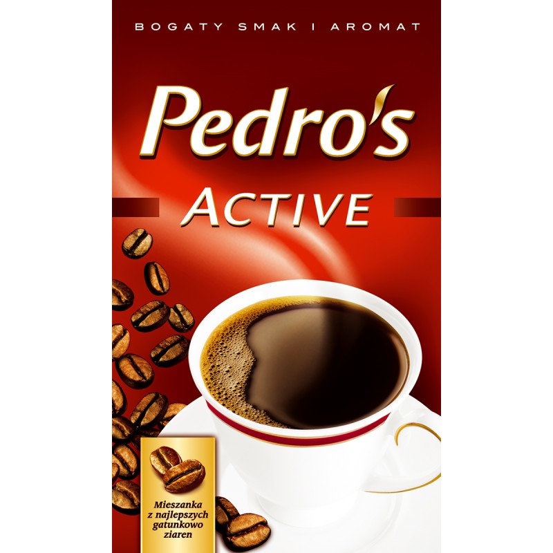 Kawa mielona Pedro's Active 250g vac