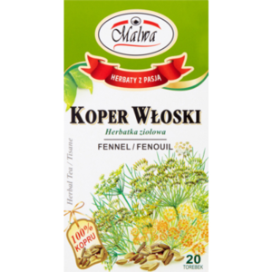 Malwa Koper włoski Herbatka ziołowa 20 torebek 30 g (20x1,5 g)