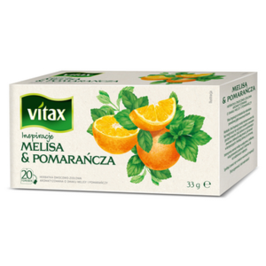 Herbata Vitax Inspiracje Melisa&Pomarańcza 20 torebek x 1,65g