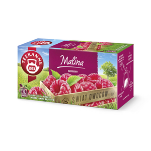 Herbatka owocowa TEEKANNE Świat owoców Malina 20 torebek x 2,50g