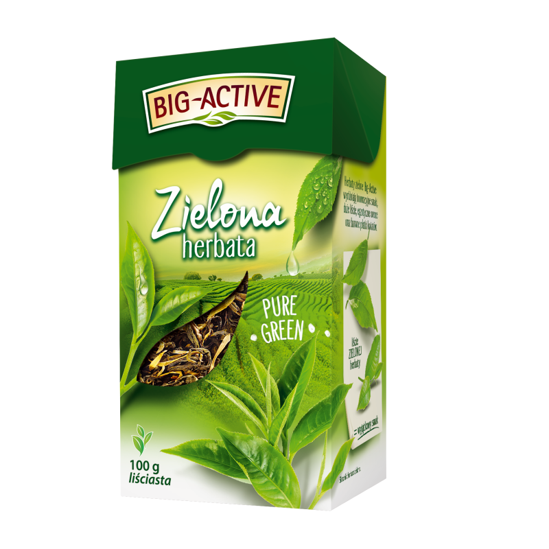 Big-Active herbata zielona Pure Green 100g