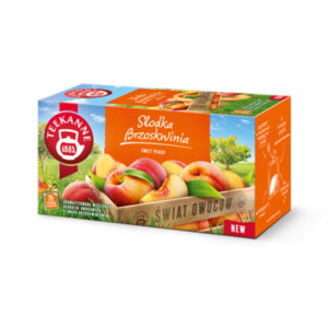Herbatka owocowa TEEKANNE Świat Owoców Słodka Brzoskwinia 20 x 2,25g