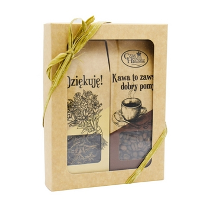 Czas na Herbatę - Zestaw kawa 100g i herbata 70g