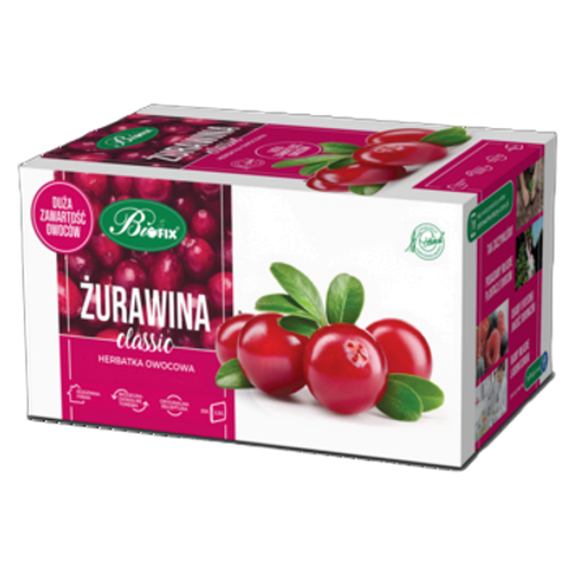 Bifix Classic Żurawina Herbatka Ekspresowa 20x2,5g