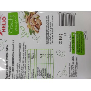 Orzechy pistacjowe HELIO 80 g