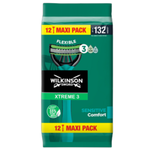 Wilkinson Sword Xtreme3 Sensitive Comfort Jednorazowe maszynki do golenia 12 sztuk