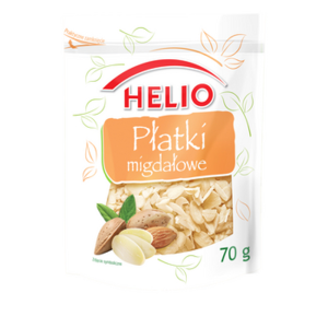 Płatki migdałowe Helio 70g