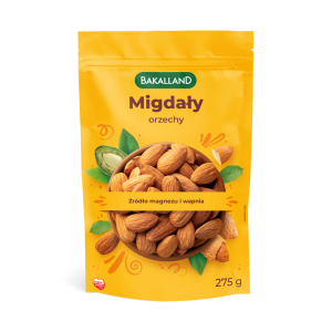 Migdały łuskane 275g Bakalland