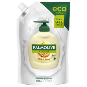 Palmolive Naturals Milk & Honey (Mleko i Miód) Kremowe mydło w płynie 1 L Zapas