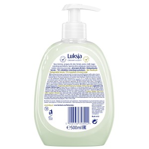Luksja Creamy & Soft Kremowe mydło w płynie Oliwka i Jogurt 500 ml