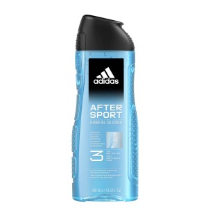 adidas After Sport żel pod prysznic 3 w 1 dla mężczyzn, 400ml