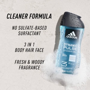 adidas Dynamic Pulse żel pod prysznic 3 w 1 dla mężczyzn, 400 ml