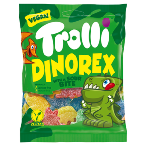 Trolli Dino Rex - żelki wegańskie 100g