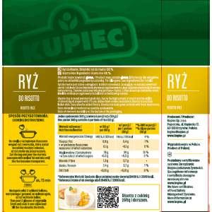 Kupiec Ryż do risotto 3x100g