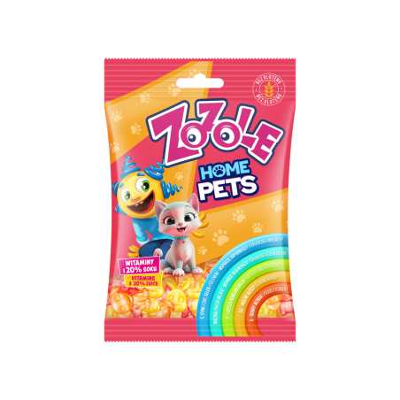 Żelki Zozole Home Pets z Witaminami 75g MIESZKO