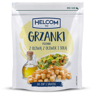 Grzanki pszenne z oliwą z oliwek i solą 100 g HELCOM