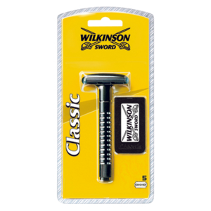 Wilkinson Sword Classic Maszynka na żyletki i żyletki do maszynki do golenia 5 sztuk