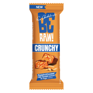 BeRAW Baton Crunchy Peanuts & Caramel 40g