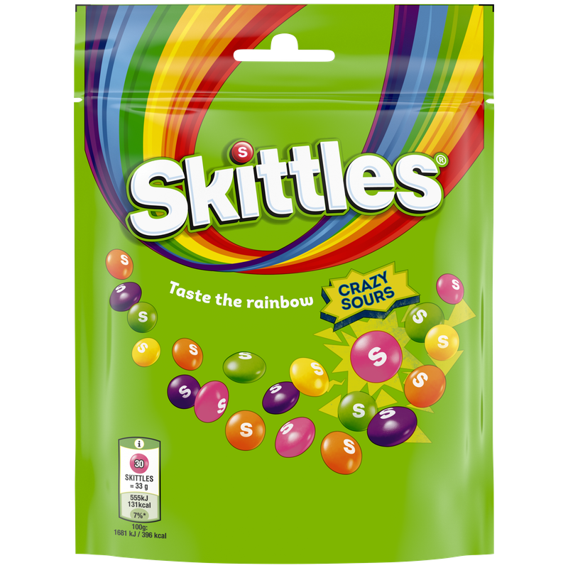 Skittles Crazy Sours 152 g