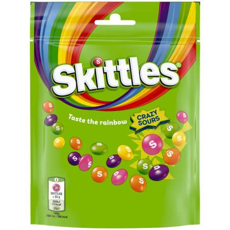 Skittles Crazy Sours 152 g