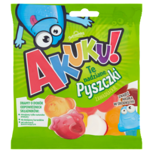 AKUKU! Te nadziane Pyszczki Żelki 90 g