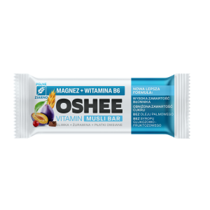 Oshee Vitamin Musli Bar Śliwka Żurawina 40g