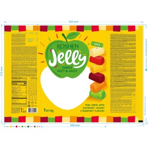Jelly. Galaretki w cukrze 1 kg
