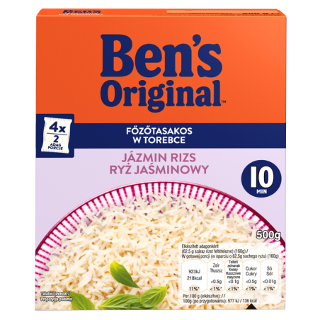Ben's Ryż jaśminowy torebka 500g
