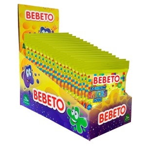 BEBETO RAINBOWS BRICKS SOUR 80g