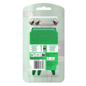 Wilkinson Sword Quattro Essential 4 Sensitive Jednorazowe maszynki do golenia z 4 ostrzami 3 sztuki