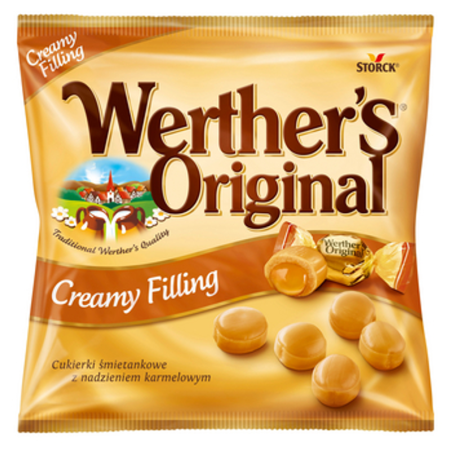 Cukierki Śmietankowe Karmelowe Werther's Original Creamy Filling 80g