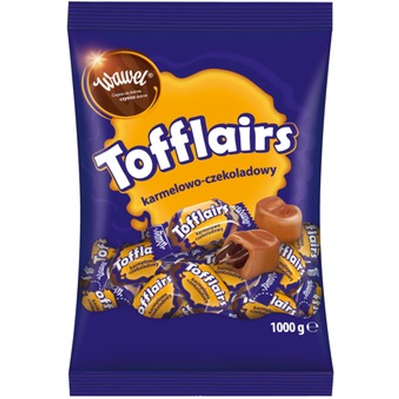 Wawel Tofflairs karmelowo-czekoladowy 1kg