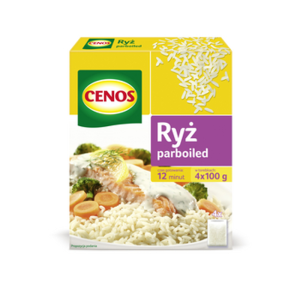 Ryż Parboiled 4 x 100 g Cenos