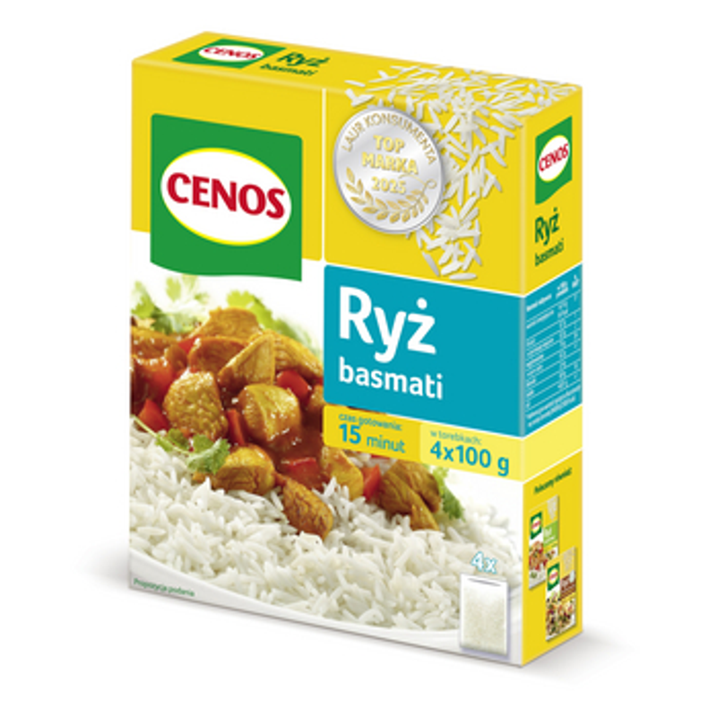 Ryż basmati 4 x 100 g Cenos