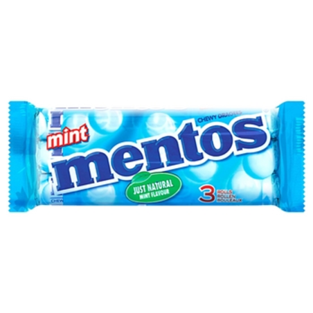 Mentos Mint 3pack 114g