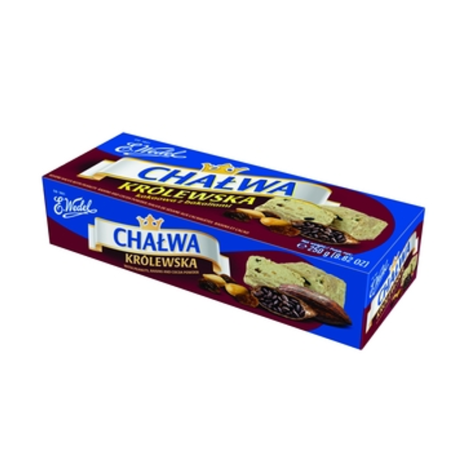E. Wedel Chałwa królewska z kakao i bakaliami 250g
