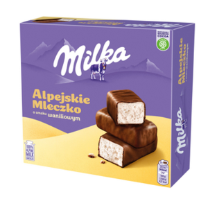 Milka Alpejskie Mleczko Waniliowe 330g