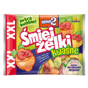 Nimm2 Śmiejżelki kwaśne 180g