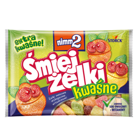 Nimm2 Śmiejżelki Kwaśne 100g