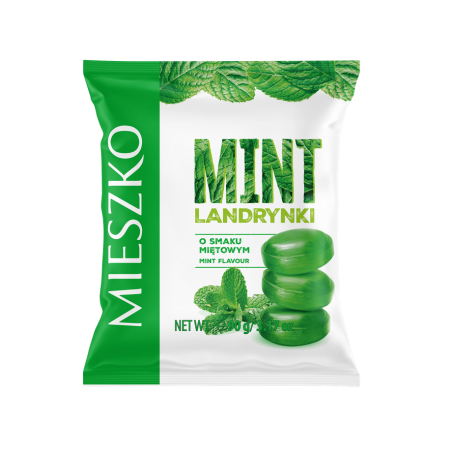 Landrynki miętowe 90g Mieszko