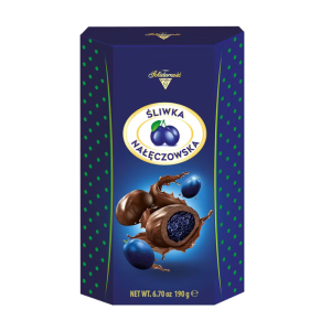 Solidarność Śliwka Nałęczowska w czekoladzie 190 g