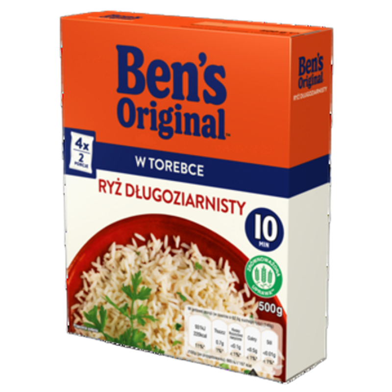 Ben's Ryż długoziarnisty parboiled 500g