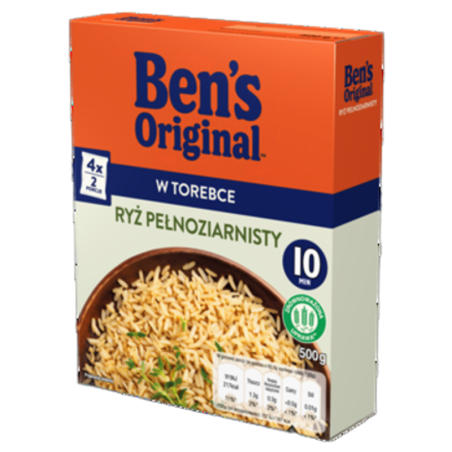 Ben's Pełnoziarnisty ryż paraboliczny 500g