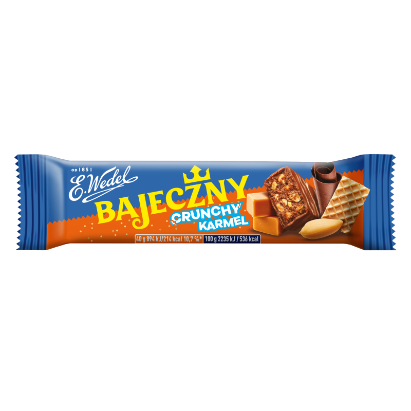 E. Wedel Baton Bajeczny Crunchy Karmel 40g