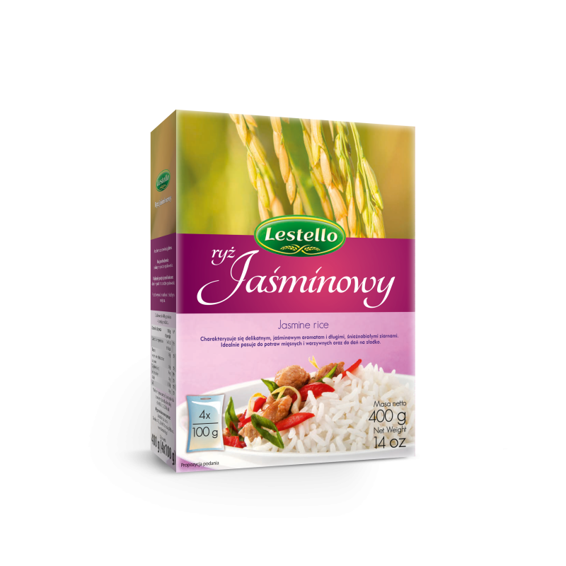 Lestello Ryż jaśminowy 4x100 g