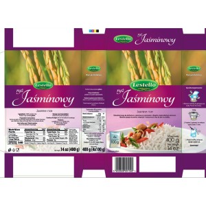 Lestello Ryż jaśminowy 4x100 g