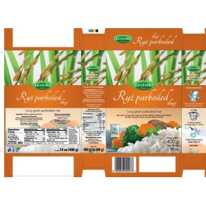 Lestello Ryż parboiled długi 4x100 g