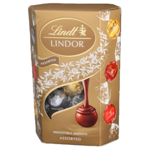 Lindt LINDOR Assorted Cornet 200g X8